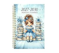 Agenda mensuel 2027-2030 - Couverture sur le thème de la lecture | Agenda scolaire - Carnet de notes pour étudiants, professeurs, freelancers, dirigeants, bureaux, appartements, maison, école