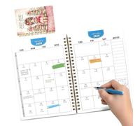 Agenda mensuel 2027-2030 - Couverture sur le thème de la lecture | Agenda scolaire - Carnet de notes pour étudiants, professeurs, freelancers, dirigeants, bureaux, appartements, maison, école