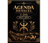 Agenda Mensuel 5 ans 2027-2031: Une Vue Claire sur l'Avenir | Planificateur de 5 ans | 60 Mois | de Janvier 2027-Décembre 2031 | 1 mois sur 2 pages | ... Français | Grand Format A4 | 155 Pages.