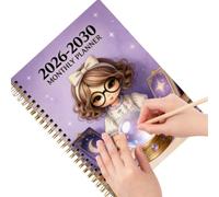 Agenda Mensuel 5 Ans Calendrier À, Carnet Agenda Avec Onglets | Calendrier 5 Ans 2026-2030 Planificateur Mensuel Pour Enseignant, Étudiants, École, Collège, Travail De Bureau