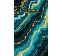 Agenda Mensuel de Poche 2026-2028: Calendrier Compact sur 3 Ans avec Espace de Notes