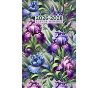 Agenda Mensuel de Poche 2026-2028: Planificateur Compact sur trois ans