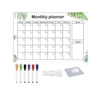 Agenda mensuel effaçable à sec,Tableau effaçable acrylique écologique polyvalent | Décorations la salle d'étude pour étages, activités, pensées, rappels, conseils
