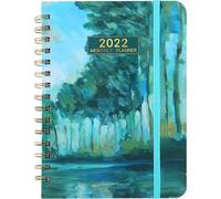 Agenda Mensuel Et Hebdomadaire 2022 Avec Onglets - 8,6"" X 6,5"" Pour La Définition D'objectifs Et L'organisation Quotidienne