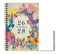 Agenda mensuel | Liste de choses à faire 2026-2028, livre de planification mensuelle sur 3 ans | pour étudiants, enseignants, jeunes, adolescents, adultes, camarades de amille, amis