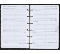 Agenda Moderne - 1 Recharge d'Agenda Semainier de Janvier 2026 à Janvier 2027 - INT 92 13S - Format 8 x 13 cm