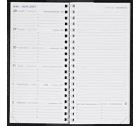 AGENDA MODERNE - 1 Recharge Pour Agenda 7 + NOTES de Janvier 2022 à Janvier 2023 - INT3501 Format 9 x 17 cm