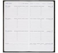 Agenda Moderne - 1 Recharge Pour Agenda Europlanning - Janvier 2026 à Décembre 2026 - Int 951 - Format 9 x 17 cm