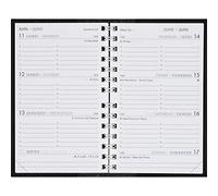 Agenda Moderne - INT 83 13S - 1 Recharge Pour Agenda Semainier de Janvier 2025 à Décembre 2025 - Format 8 x 13 cm