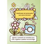 Agenda Neurodivergente de Social Media: Planner para Marca Personal neurodivergente para la planificación de redes sociales