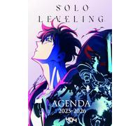 Agenda officiel Solo Leveling 2025-2026 - Agenda manga et anime - Rentrée scolaire 2025-2026 - Agenda rentrée scolaire