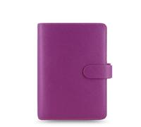 Agenda organiseur - FILOFAX - Saffiano - Framboise - Souple - 1 semaine sur 2 pages