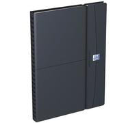 Agenda - OXFORD - 15x21 cm - Grille 1 semaine sur 2 pages - Couleur Gris noir
