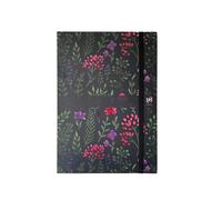 Agenda Oxford Flowers Civil Journalier 15x21cm Année 2026 Nuit