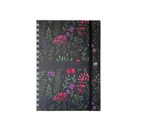 Agenda Oxford Flowers Civil Semainier Spiralé 15x21cm Année 2026 Nuit