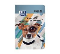 Oxford Agenda 100738353 - 12 X 18 Cm - 1 Joura La Page - Couverture Rigide - 352 P - Decor Lapin