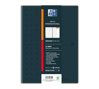 Oxford International Agenda semainier - 21 x 29,7 cm - Noir - Septembre 2025 à Décembre 2026