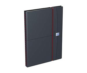 Agenda Oxford Office Civil Semainier Spiralé 15x21cm Année 2025 Gris/Rouge Français