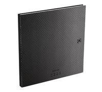 Agenda Oxford Ophio Scolaire Semainier 16x16cm Année 2026 Noir