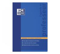 Agenda Oxford Teacher scolaire Mensuel 21x29,7cm Perpétuel Bleu