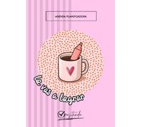 Agenda para opositores - Planificador vista semanal, mensual y anual para el estudio: Con plantilla de arrastre de temas, planificación del estudio y espacio para notas. Días sin numerar, sin año