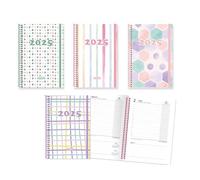 Agenda pastel Ingraf 1 jour par page assorti
