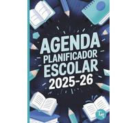 Agenda planificador escolar 2025 2026: Organización clara y visual día a día y semana a semana, para que los niños con TDAH o dificultades de ... y autonomía. Interior en blanco y negro