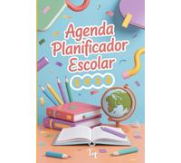 Agenda planificador escolar 2026: Organización clara y visual día a día, semana a semana, para que los niños con TDAH, déficit de atención o ... enero a diciembre. Interior en blanco y negro