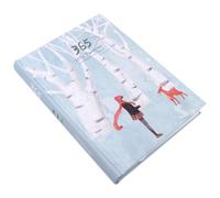 Agenda Planificateur 365 Jours en Papier Vert pour Bureau Quotidien | Design Simple et Élégant, pour Étudiants et Écrivains, Notes D'idées et Croquis