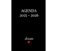 AGENDA: Planificateur hebdomadaire pour étudiants | Organisateur scolaire pour collège et lycée | 1 semaine sur 2 pages | Planning simple pour les devoirs et l'emploi du temps