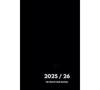 Agenda Planner 2025/26 - No date number 13 - Starts April/25 and runs until March/26 - Lucky Calendar - 6“ x 9” - Annual, Monthly, Daily - Your Year of Success!