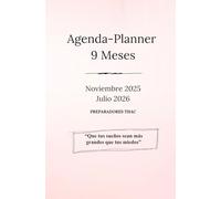 Agenda - Planner 9 Meses Noviembre 2025 a Julio 2026 PREPARADORES THAC