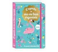 Yolande Six – Agenda pocket Ma vie bien organisée 2026 – 12 mois – Broché – Éditions 365