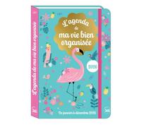Agenda pocket ma vie bien organisée 2026 12 mois - Yolande Six - Editions 365 - broché - Agenda
