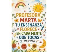 Agenda Profesora 2025 2026: Regalo para maestra de infantil