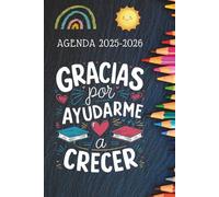 agenda profesora 2025 2026: Regalos Originales Para Profesores , infantil primaria guardería fin curso