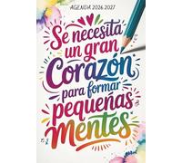 Agenda Profesora 2026 2027: Regalo Profesora Infantil , Preescolar, Primaria o Secundaria | Elegante Planificador Semanal Para Profes.