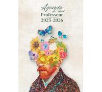 Agenda Professeur | 1 semaine sur 2 pages | Format A4 | Carnet de Bord et Agenda Enseignant Complet | Semainier | Planification + Relevés de Notes + Conseils de classe