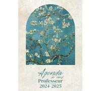 Agenda Professeur 2024-2025 : 1 semaine sur 2 pages | Format A4 | Carnet de Bord et Agenda Enseignant Complet | Semainier | Planification + Relevés de Notes + Conseils de classe