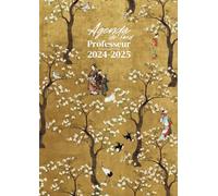 Agenda Professeur 2024-2025 : 1 semaine sur 2 pages | Format A4 | Carnet de Bord et Agenda Enseignant Complet | Semainier | Planification + Relevés de Notes + Conseils de classe