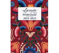 Agenda Professeur 2024-2025 : 1 semaine sur 2 pages | Format A4 | Carnet de Bord et Agenda Enseignant Complet | Semainier | Planification + Relevés de Notes + Conseils de classe