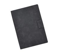 Agenda professionnel 2026 quotidien daté avec marque-pages, fentes élastiques, couverture en cuir pour planification académique, ruban marque-pages, emplacements élastiques pour stylo pour