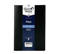 Agenda - QUO VADIS - 195034 - Couverture souple - Noir - Mensuel extra plat 10x15 cm