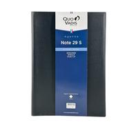 Quo Vadis Agenda spiralé Note 29 S Semainier Notes Français 2026 21x29,7 cm Impala Noir
