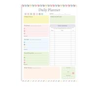 Agenda quotidien TDAH - Planificateur quotidien et gestion des tâches pour rester organisé - 14 x 21 cm - Liste de tâches quotidiennes pour emploi du temps hebdomadaire