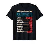 Agenda retraite faire gagner cadeau humour retraité T-Shirt