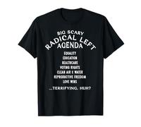 Agenda rétro Big Scary Radical Gauche Pro Femmes Sarcastique T-Shirt