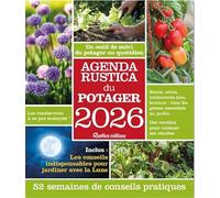 Agenda Rustica du jardin 2026