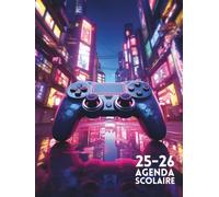 Agenda Scolaire | 1 JOUR PAR PAGE | Maitrise ton temps et atteins tes objectifs scolaires comme le champion que tu es.