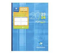 Agenda scolaire 17x22cm CLAIREFONTAINE When 17 2023-2024 bleu